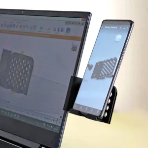 Monitor phone holder