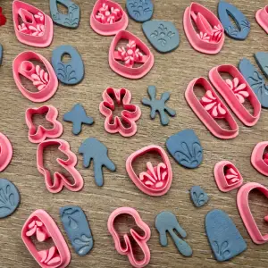 20 PACK OF SPLASH CLAY CUTTERS