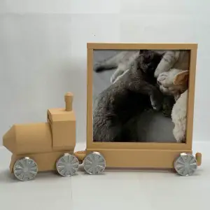 📸 Custom Photo Wagon – Fits 9×9 cm Picture