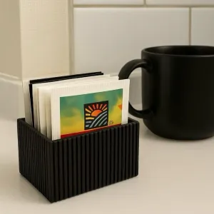 Tea Bags Holder with 6 slots - Waves