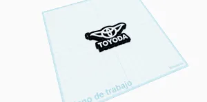 Llavero - Toyota + Baby Yoda