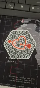 Coaster corazon