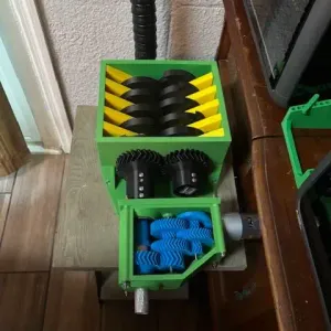 3d Printed Filament shredder