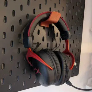 IKEA skadis headphone holder