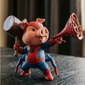 Spider-Ham Peter Porker Figure | Marvel Multiverse Statue