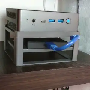 PC Stand Support Bmax B3 B4 B5 B8 , with HDD SDD slot