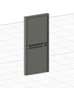 1/18 PORTE D'ACCES H / ACCESS DOOR H