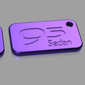 Saab 9-5 keychain