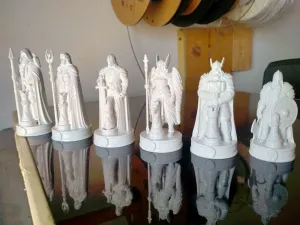 MYTHOLOGICAL CHESS VIKING GODS OF ASGARD···