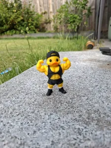 Buff Quackers, the bodybuilder