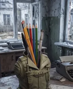 Desk Organizer "Debut Suit" (S.T.A.L.K.E.R. Pen Holder)