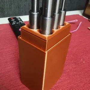 Drive Pin Bit or Drill bit Storage box - 6 no. slots