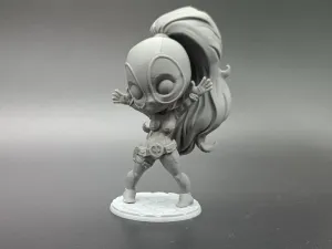 Cute Chibi Lady Deadpool