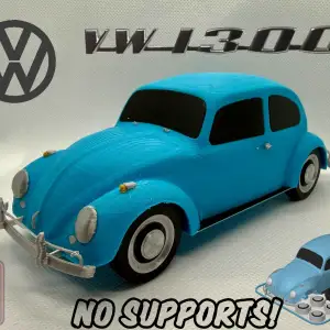 VW Beetle Käfer Kit Card (1:24 scale)
