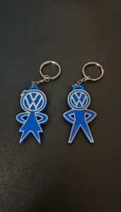 VW Bubblehead Key Chain Set (His and Hers)