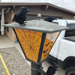 Outside Lamp Halloween Decoration