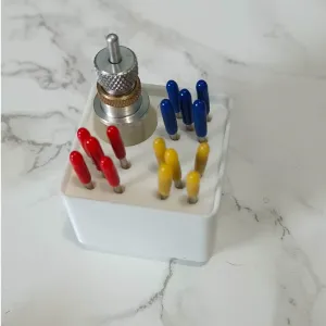 Gridfinity plotter cutter blades and head organizer