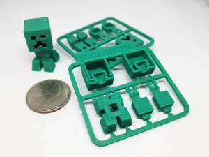 Minecraft-inspired Mini Figure Kit Cards