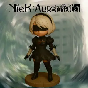 2B Nier Automata Chibi