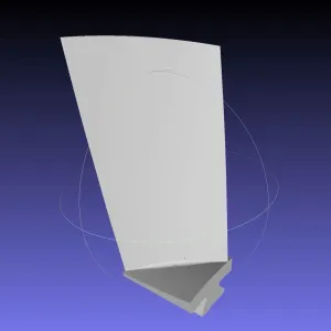 Turbine Blade Desk Model