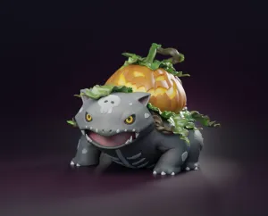VENUSAUR - FREE 3D PRINTABLE HALLOWEEN POKEMON #halloween202