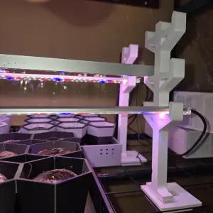 grow light supports indoor green house