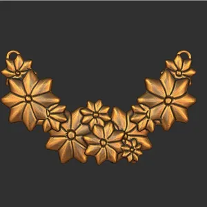 Floral Boquet Pendant