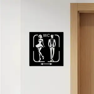 WC, Toilet Sign, Restroom