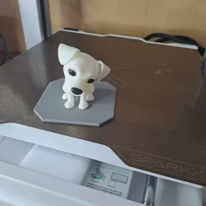 Jack Russell bubble head decor