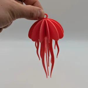 Jellyfish 3D puzzle figure version 1