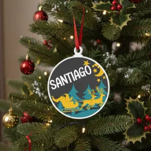 ADORNO DE NAVIDAD SANTIAGO