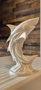 Sculpture Requin moderne élégante