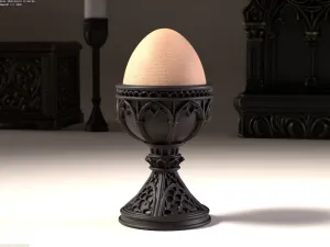 Gothic egg holder