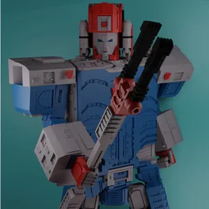 Captain Carry - carrier box titan robot