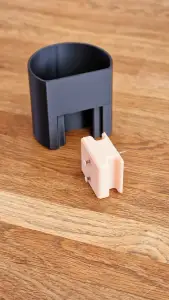 Alternative wallmount for screws - a 'Project DeckR' addon