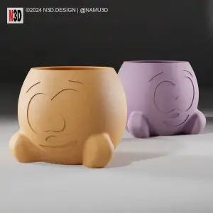 Happy Pot – Cute Smiling Planter