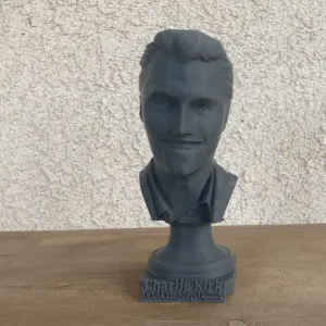 Charlie kirk (head bust)