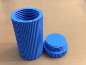 Gear Pod - Knurled Container