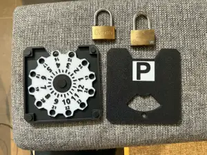 Parking Disc-Clock Motorcycle