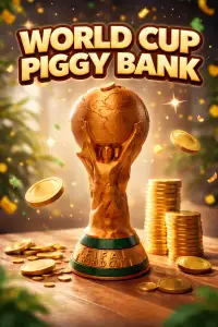 world cup piggy bank