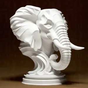 Elegant Elephant Sculpture