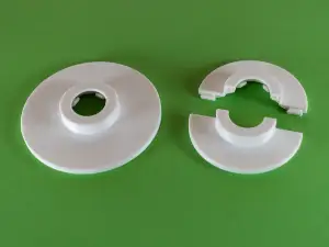 Pipe Collar - 18 mm Escutcheon - Rosette Cover Ring for Wall