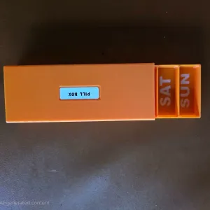 Medicine Weekly Pill Box