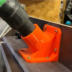 Router Table Dust Collection Port (35mm shop vac fitting)