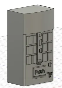 1/18 DISTRIBUTRICE DE BOISSON / DRINK VENDING MACHINE