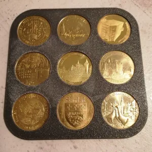 Etui medailles souvenir / Souvenir medals case