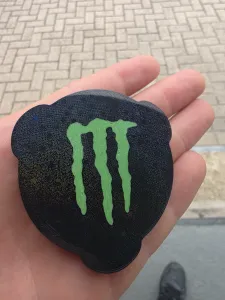 monster cap with logo