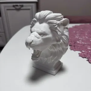 lion bust