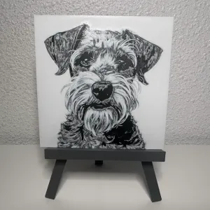Hueforge - Pet Dog Schnauzer
