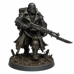 Grimdark WW1 utopie trenchman sample free